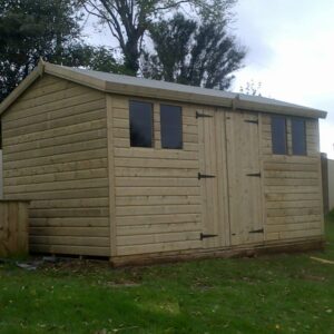 12 x 8ft Ultimate Tanalised Apex Shed - The best 12 x 8ft Apex shed on the market.
