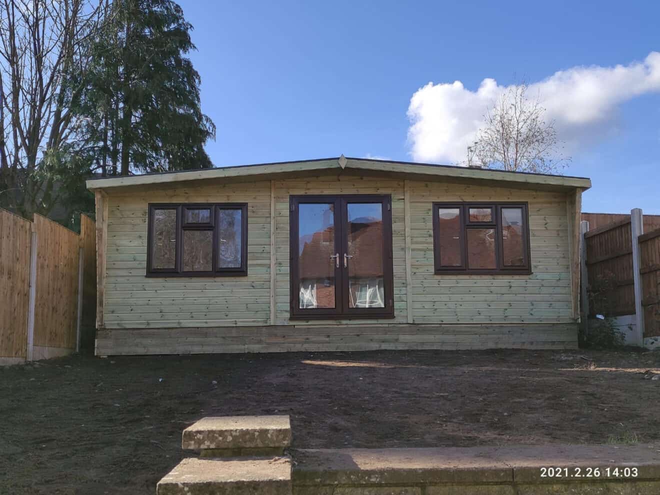 24x12 UPVC Summerhouses Midlands Sheds & Summer Houses