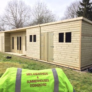 48 x10ft 19mm Ultimate Tanalised Summerhouse Shed Man Cave