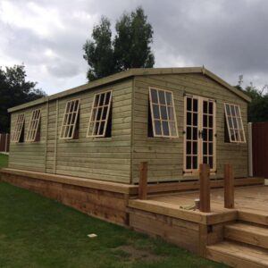 custom-built summerhouse