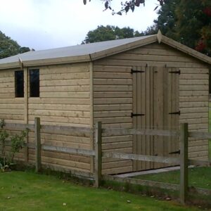 10x10ft 19mm Ultimate Tanalised Apex Shed