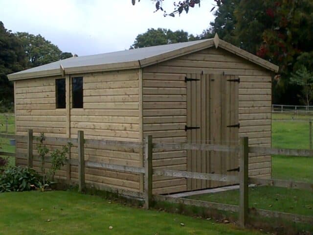 10X10Ft 19Mm Ultimate Tanalised Apex Shed