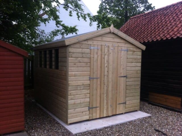 14X10Ft Ultimate Tanalised Apex Shed
