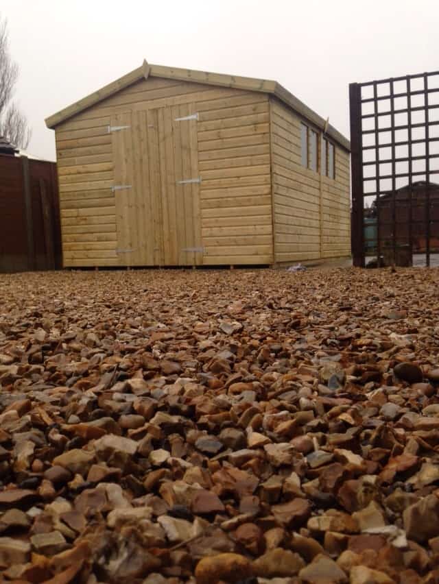 14X10Ft Ultimate Tanalised Apex Shed