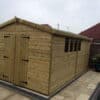 18x10ft shed