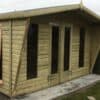 12 x 8ft Wooden Garden Gable Roof Shed