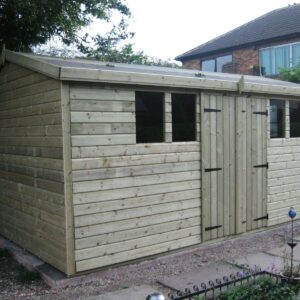 20x10ft Wooden Garden Shed