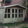 12 x 8ft Tanalised Wooden Garden Summerhouse