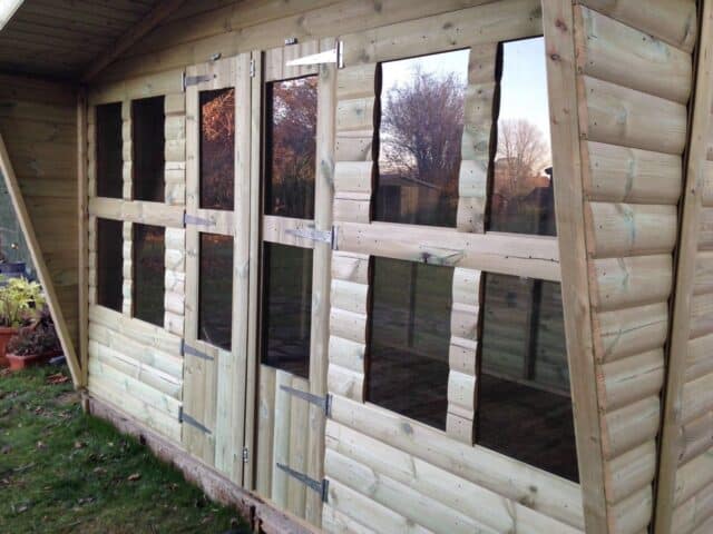 12 X 8Ft Tanalised Wooden Garden Summerhouse