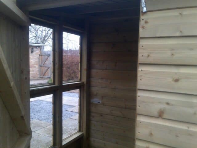20X10Ft Wooden Garden Shed Summerhouse Ultimate Reverse Tanalised 4' Double Door