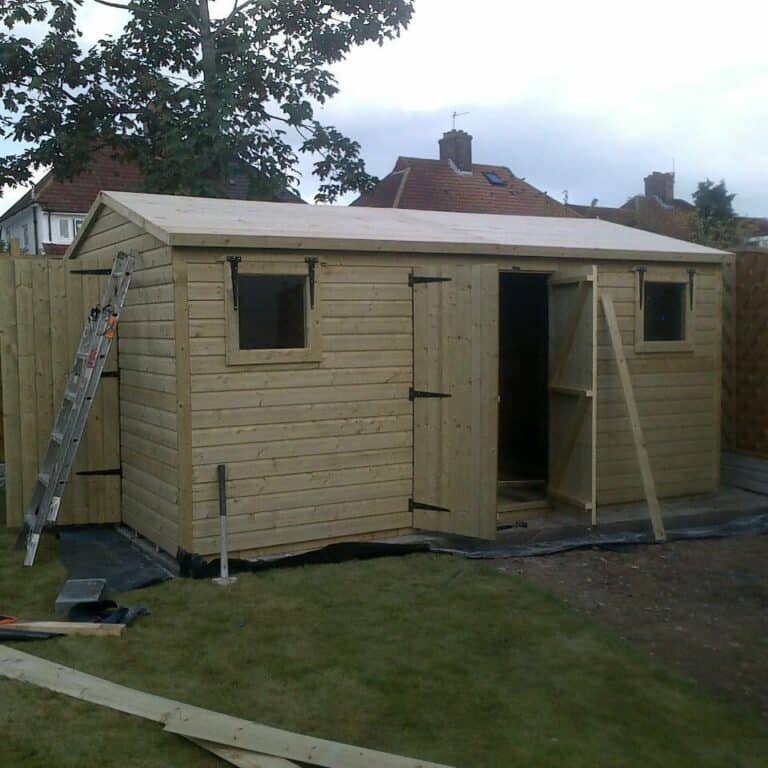 Large Garden Sheds | Cheap Tongue And Groove Storage Sheds UK