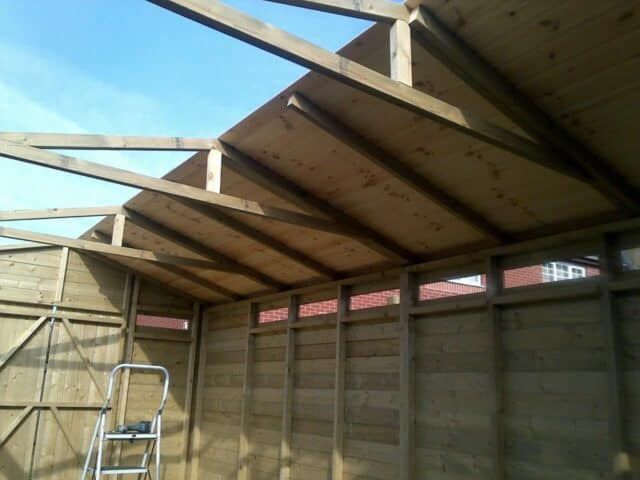 20X10Ft Wooden Garden Shed
