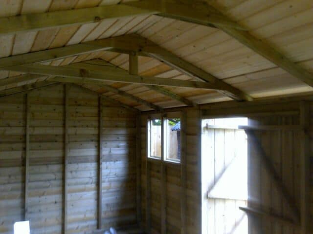 16X8Ft Wooden Garden Shed