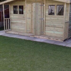 14 x 10ft Wooden Garden Shed House