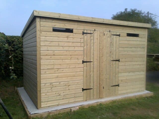 Flat Roof Shed