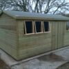 20 x 10ft Wooden Garden Shed