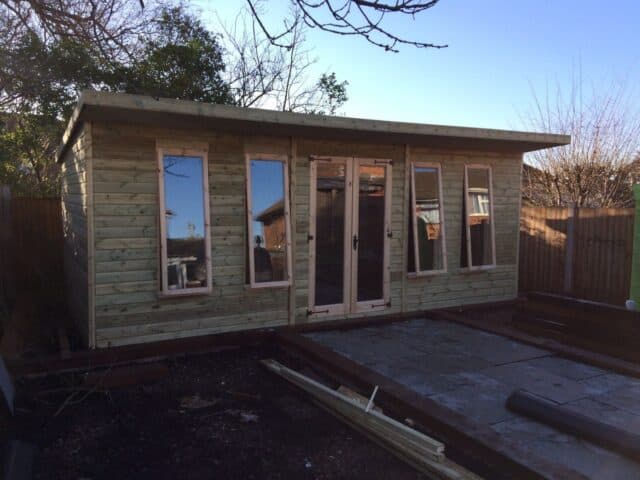 20X10 Summerhouse Delivery And Installation