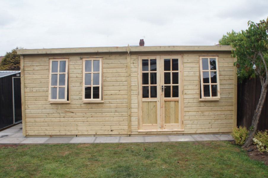 Joinery Summerhouses Combi Summerhouses - Midlands Sheds And Summerhouses