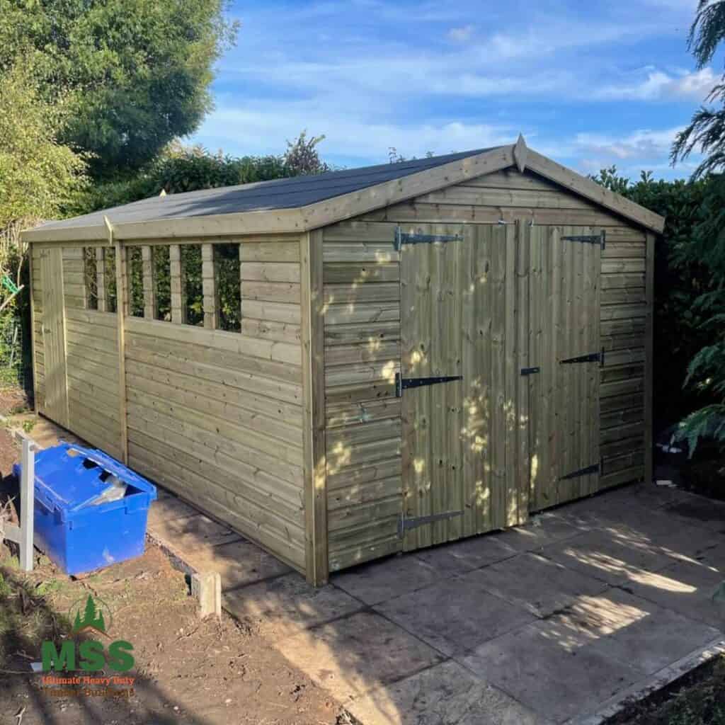 Large Garden Sheds | Cheap Tongue And Groove Storage Sheds UK