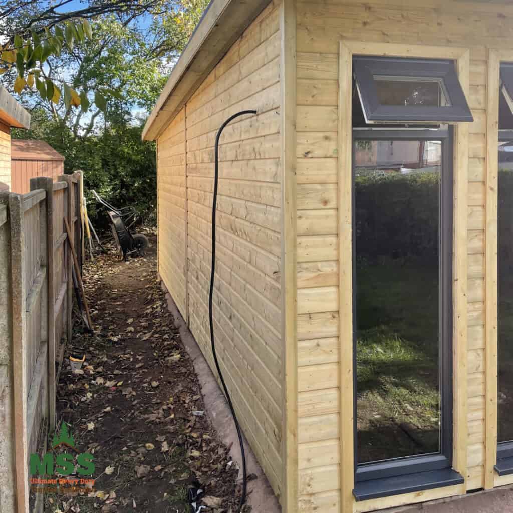 16x20 UPVC Summerhouse / ManCave Midlands Sheds & Summer Houses