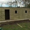 36 x 10 Wooden Ultimate Pent Timber Shed