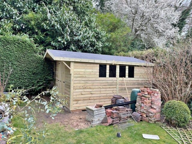 14 X 10 Apex Shed