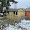 Buy your new shed in winter for discounts and timely installation for spring