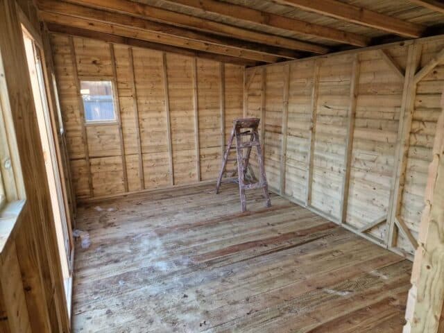 16 X 10 Pent Shed