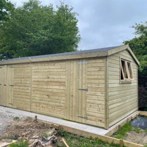 An example of one of a Heavy Duty Shed from Midland Sheds and Summerhouses