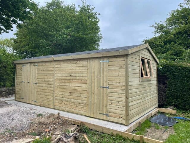 An Example Of One Of A 20 X 10 Heavy Duty Shed From Midland Sheds And Summerhouses