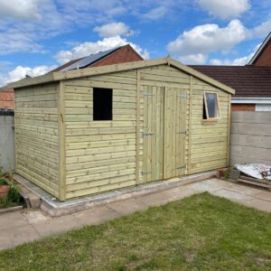 Remember to treat your timber shed