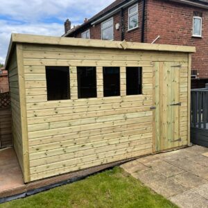 12 x 7 Ultimate Pent Shed