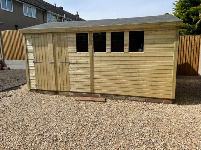 15 X 10 Apex Shed