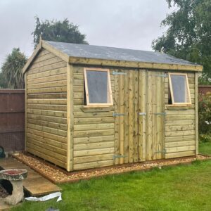10 x 8 Apex Garden shed