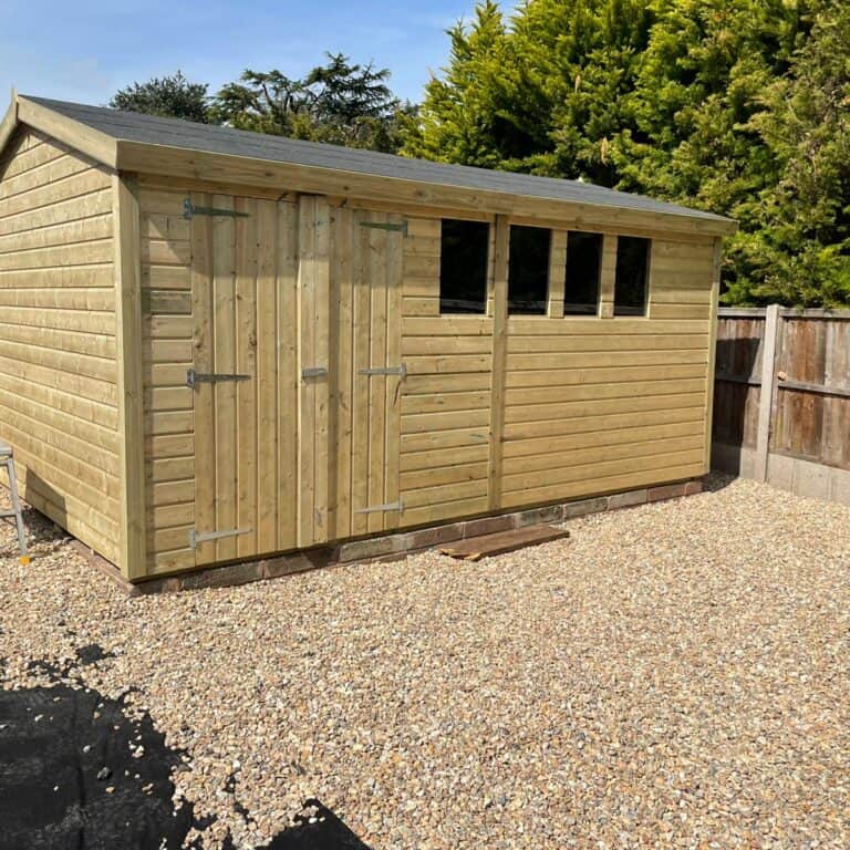 15 X 10 Apex Shed