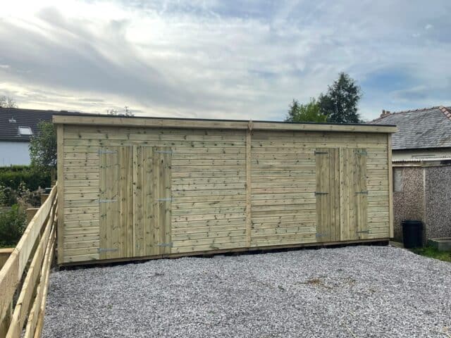 22 X 16 Ultimate Heavy Duty Combi Shed