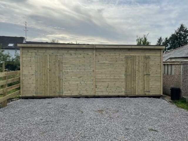 22 X 16 Ultimate Heavy Duty Combi Shed