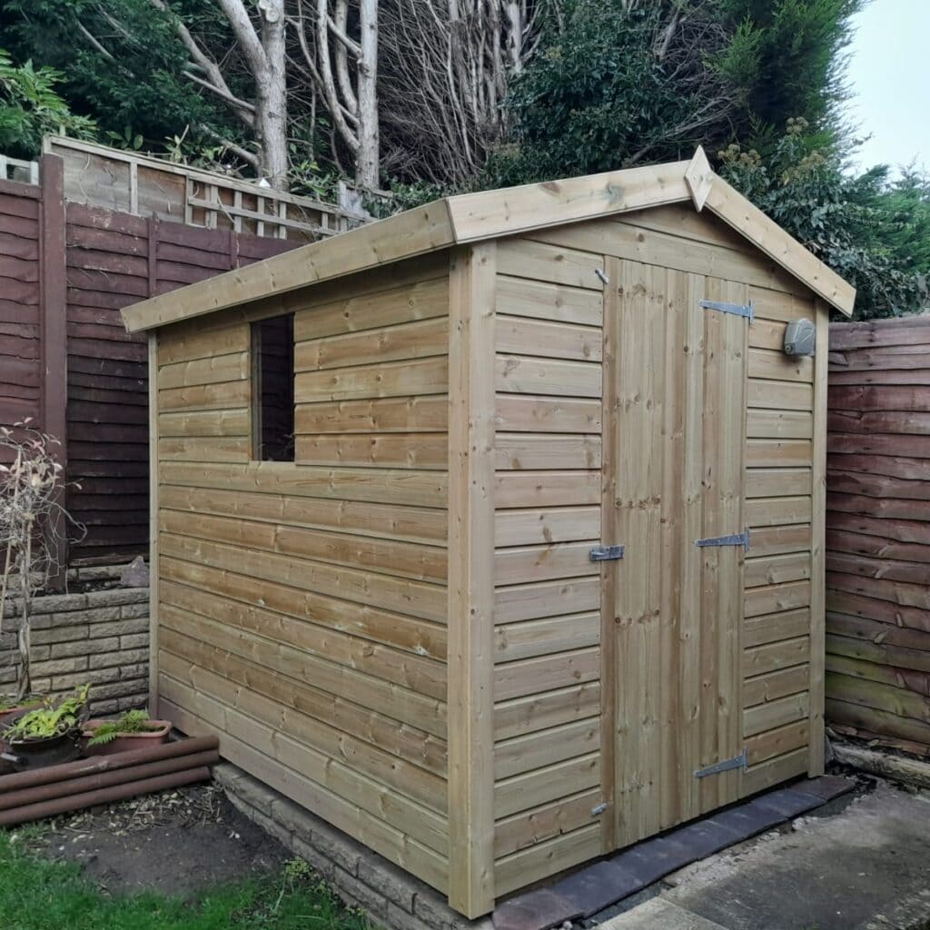 Large Garden Sheds | Cheap Tongue And Groove Storage Sheds UK