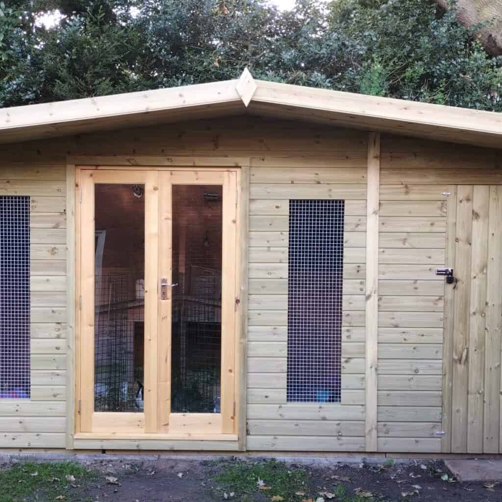 16 x 8 Ultimate Heavy Duty Combi Summerhouse - Midlands Sheds & Summer ...