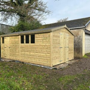 18 x 10 Heavy Duty Apex Shed