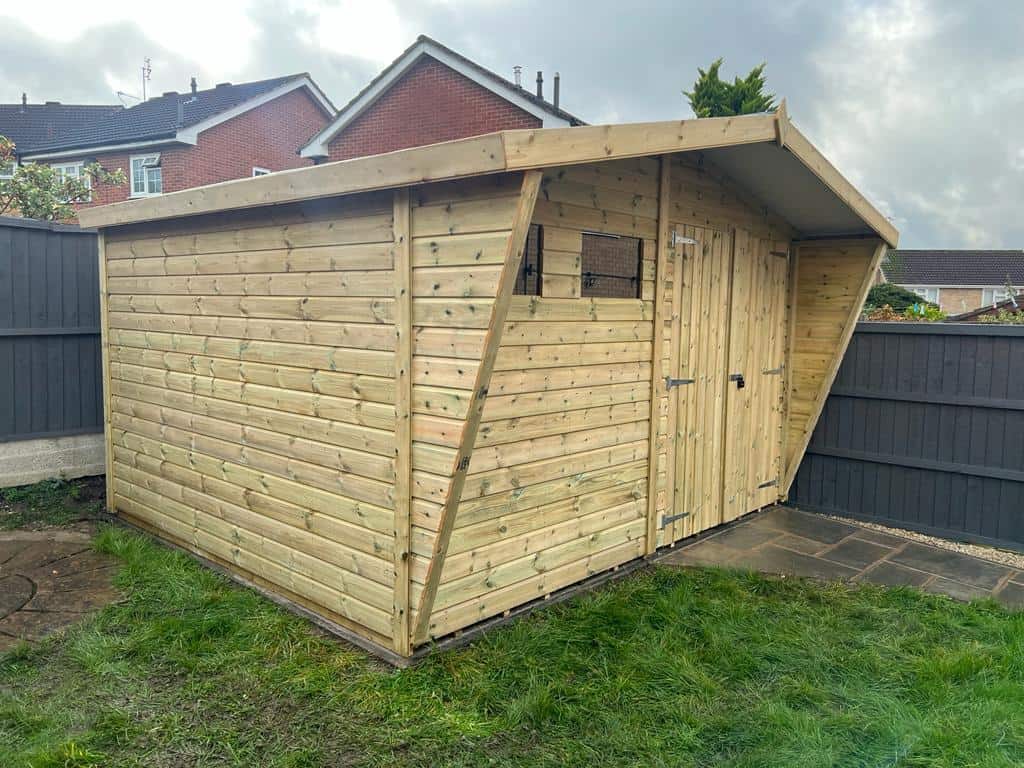 What wooden shed construction type is best