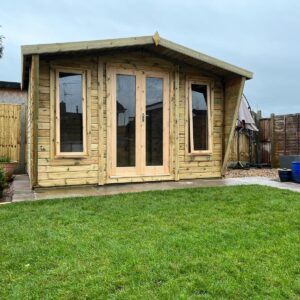 12 x 8 Ultimate Reverse Apex Joinery Summerhouse