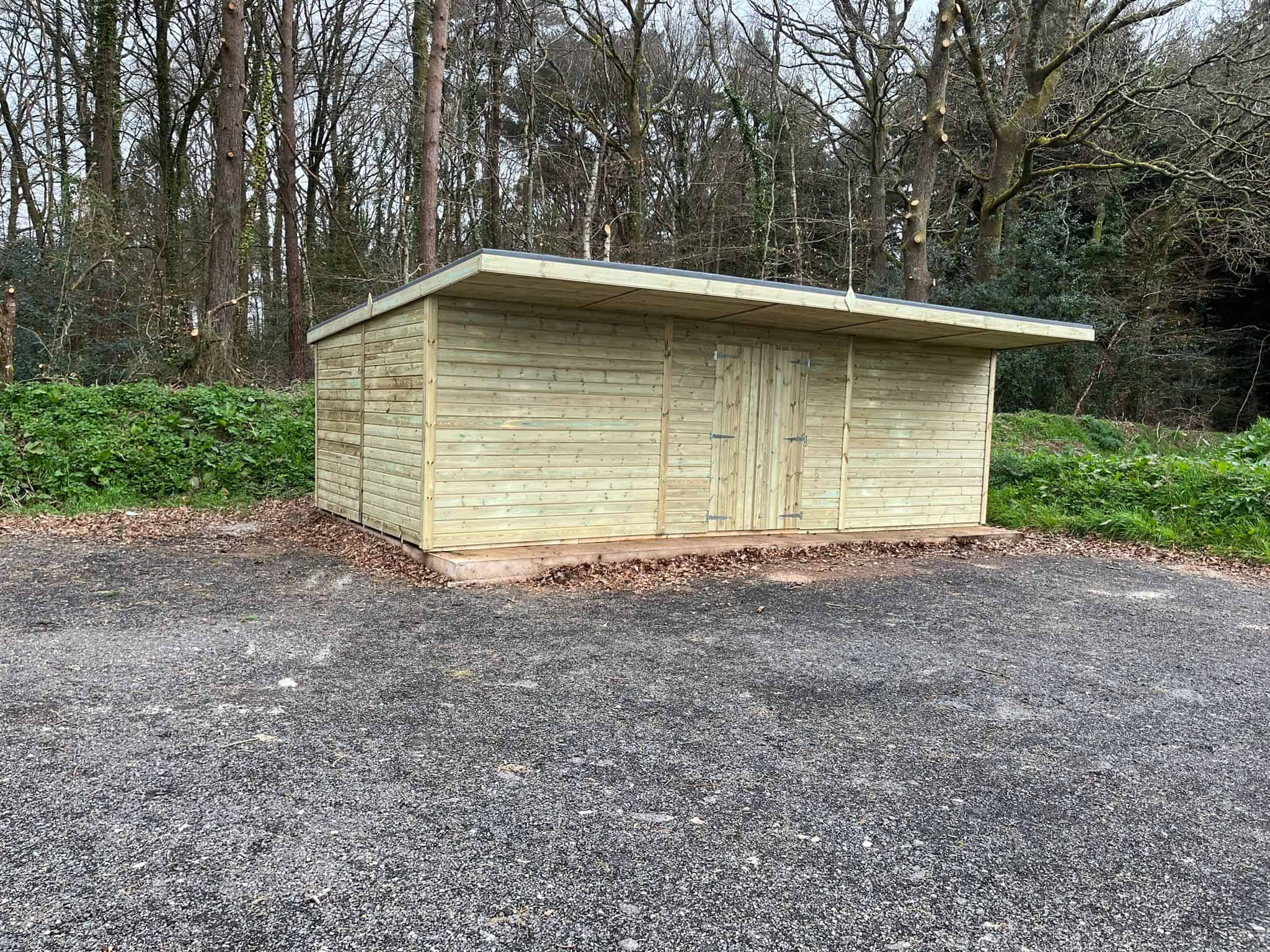 24 X 12 Ultimate Heavy Duty Pent Shed