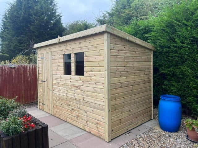 11 X 6 Heavy Duty Pent Shed