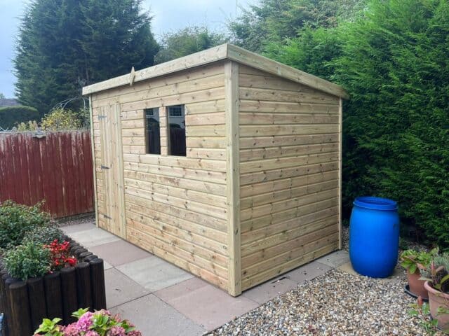 11 X 6 Heavy Duty Pent Shed