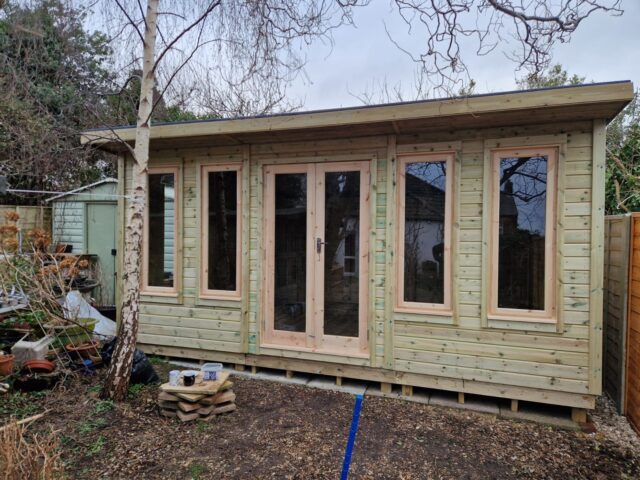 16 X 12 Ultimate Pent Summerhouse