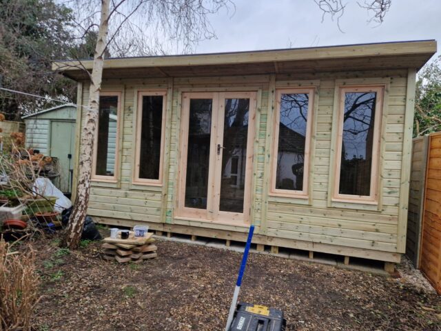 16 X 12 Ultimate Pent Summerhouse