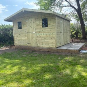 Home 12 x 10 Reverse Apex Shed
