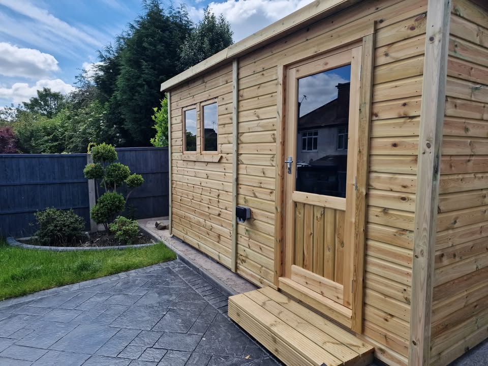 14 x 8 Joinery Pent Shed 14 x 8 Joinery Pent Shed