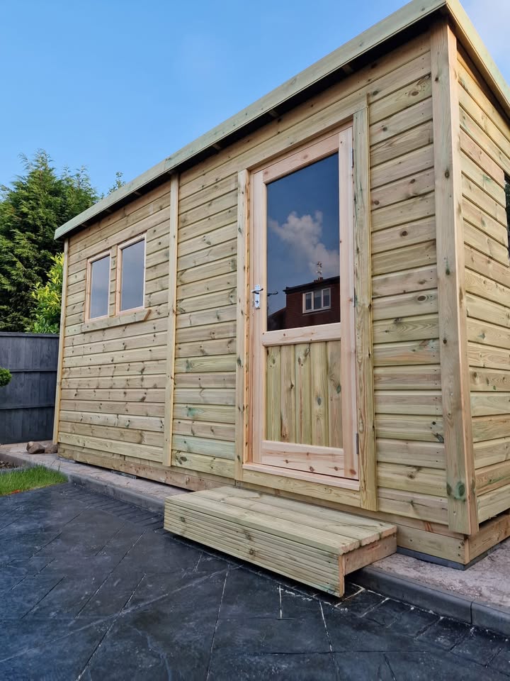 14 x 8 Joinery Pent Shed 14 x 8 Joinery Pent Shed
